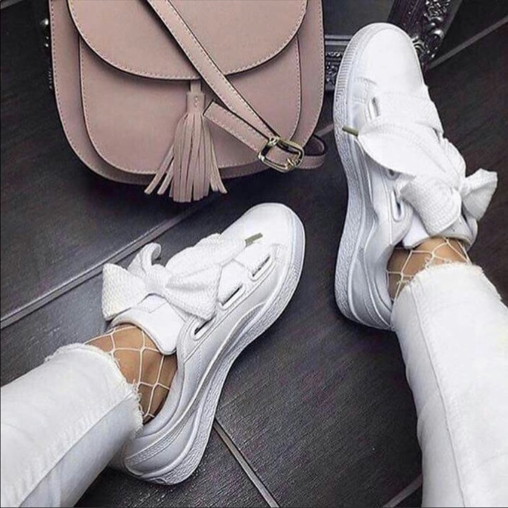 PUMA Patent leather casual sneaker.